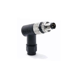 Connecteur mâle M8, 3 pol.,   IP67, 4A, non-blindé